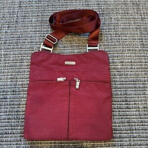 Baggallini Burgundy Crossbody Bag